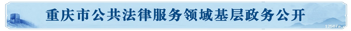 重庆市公共法律服务领域基层开yun体育app登录入口